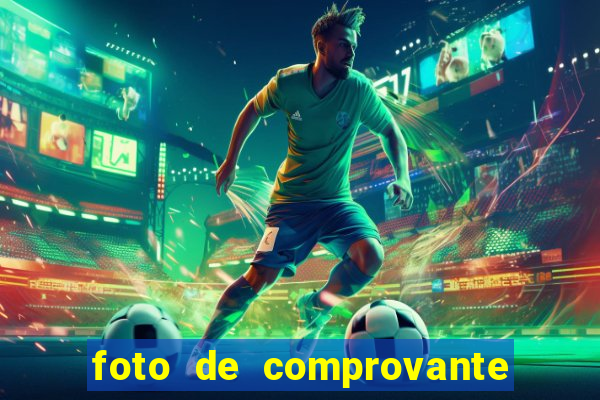 foto de comprovante de pix falso